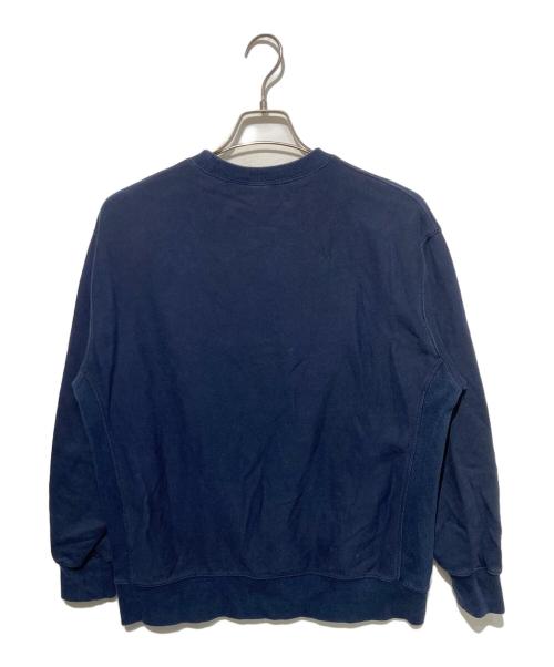 Champion（チャンピオン）Champion (チャンピオン) YALE UNIVERSITY (イェールユニバーシティ) カレッジロゴリバースウィーブスウェット ネイビー サイズ:Ｌの古着・服飾アイテム
