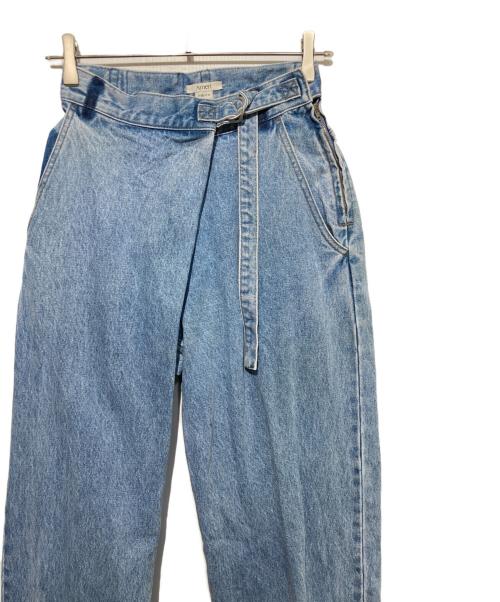 Ameri（アメリ）AMERI (アメリ) WRAP DENIM WIDE PANTS インディゴ サイズ:24の古着・服飾アイテム