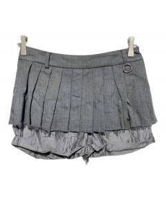 THETOE TOÉ Alster Skirt GRY グレー ミニスカート 中古・古着通販】THE TOE (ザ・トゥー) ミニスカート グレー サイズ:S