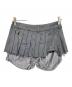 jose moon (ジョゼムーン) DOUBLEWAIST PLEATS MINISKIRT グレー サイズ:36：7000円