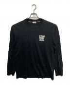 MONCLERモンクレール）の古着「LS TSHIRT ロングスリーブTシャツ」｜ブラック