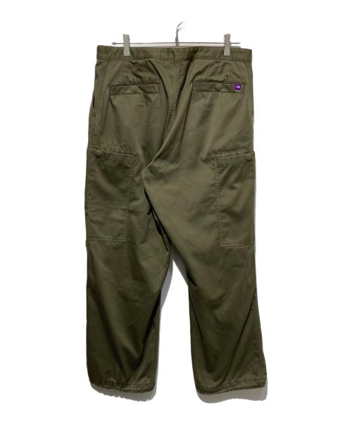 THE NORTHFACE PURPLELABEL（ザ・ノースフェイス パープルレーベル）THE NORTHFACE PURPLELABEL (ザ・ノースフェイス パープルレーベル) Chino Cargo Pocket Field Pants オリーブ サイズ:34の古着・服飾アイテム