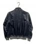 BLACK LABEL CRESTBRIDGE (ブラックレーベル クレストブリッジ) レザー切替ブルゾン ブラック サイズ:M：18000円