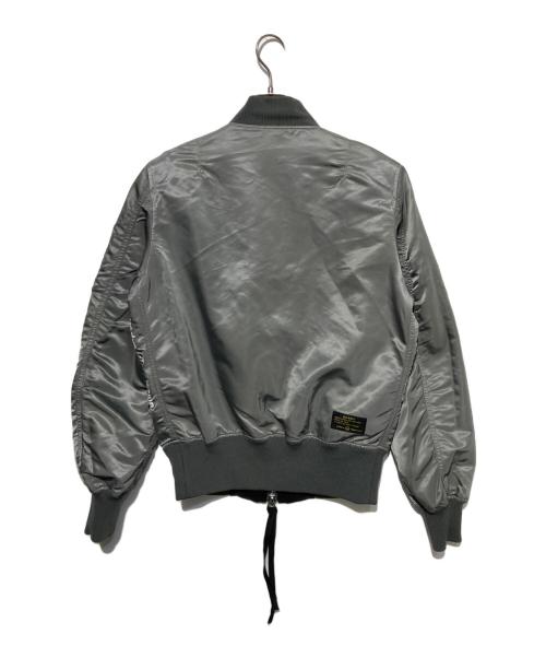 uniform experiment（ユニフォームエクスペリメント）uniform experiment (ユニフォームエクスペリメント) MA-1ジャケット ブラック サイズ:2の古着・服飾アイテム