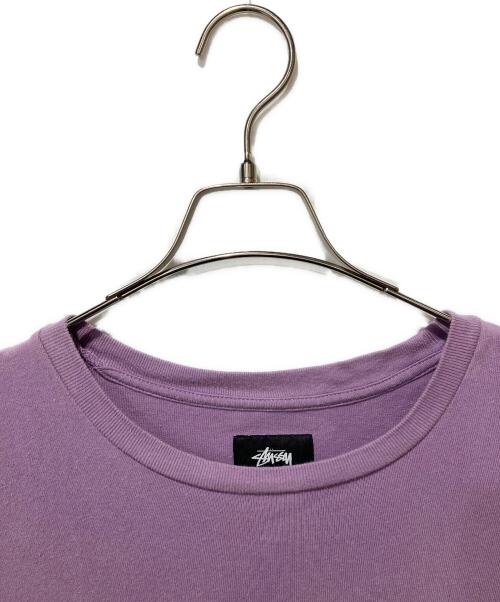 stussy（ステューシー）stussy (ステューシー) ロングスリーブカットソー パープル サイズ:Sの古着・服飾アイテム