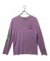 stussy（ステューシー）の古着「ロングスリーブカットソー」｜パープル