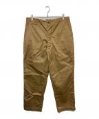 WORKERSワーカーズ）の古着「Officer Trousers」｜ベージュ