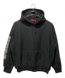 SUPREME（シュプリーム）の古着「Collegiate Sleeve Hooded Sweatshirt」｜ブラック