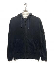 STONE ISLAND（ストーンアイランド）の古着「ジップパーカー」｜ブラック