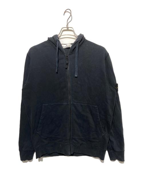 STONE ISLAND（ストーンアイランド）STONE ISLAND (ストーンアイランド) ジップパーカー ブラック サイズ:ＸＬの古着・服飾アイテム