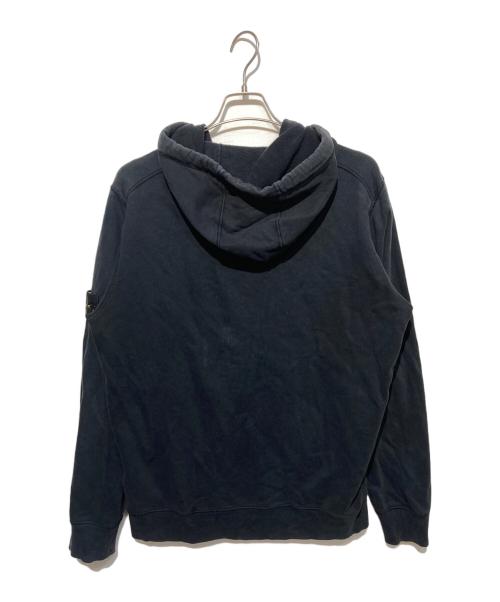 STONE ISLAND（ストーンアイランド）STONE ISLAND (ストーンアイランド) ジップパーカー ブラック サイズ:ＸＬの古着・服飾アイテム