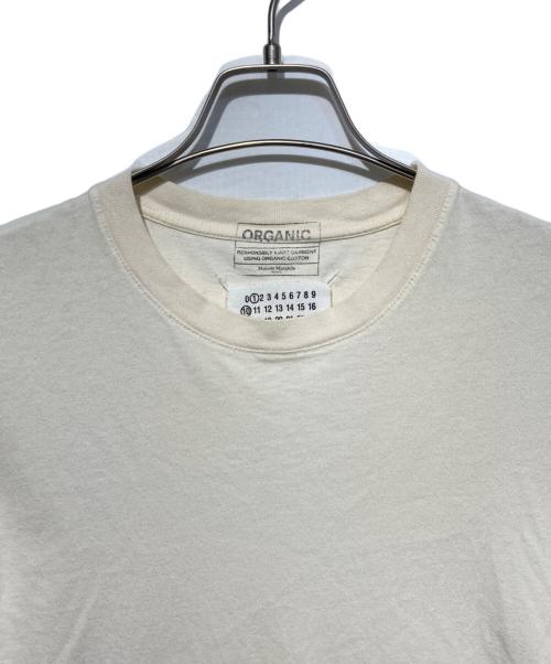 Maison Margiela（メゾンマルジェラ）Maison Margiela (メゾンマルジェラ) クルーネックTシャツ アイボリー サイズ:Ｍの古着・服飾アイテム
