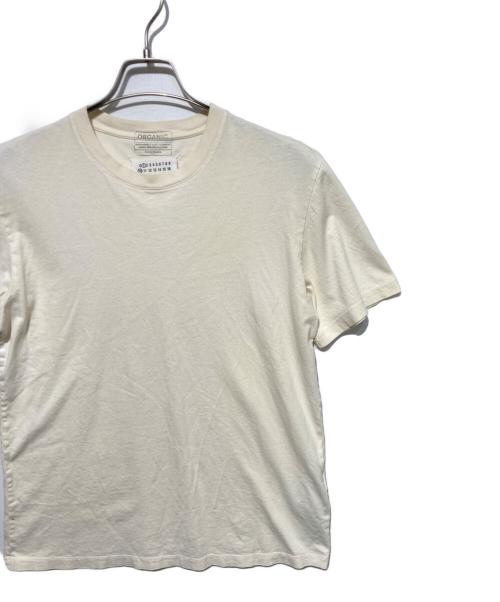 Maison Margiela（メゾンマルジェラ）Maison Margiela (メゾンマルジェラ) クルーネックTシャツ アイボリー サイズ:Ｍの古着・服飾アイテム
