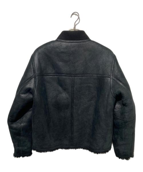 stussy（ステューシー）stussy (ステューシー) SHEARLING REVERSIBLE BOMBER ブラック サイズ:Ｓの古着・服飾アイテム