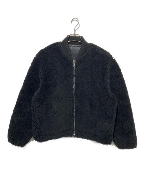 stussy（ステューシー）stussy (ステューシー) SHEARLING REVERSIBLE BOMBER ブラック サイズ:Ｓの古着・服飾アイテム