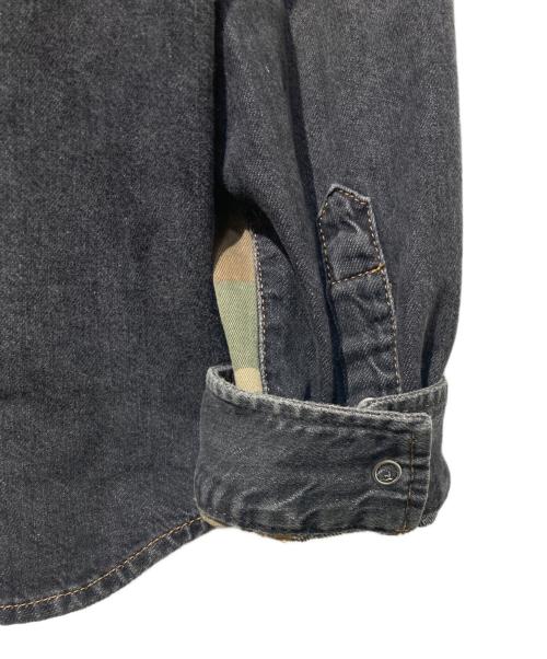 DIESEL（ディーゼル）DIESEL (ディーゼル) D-HOR-FS デニムシャツ ブラック サイズ:XXLの古着・服飾アイテム