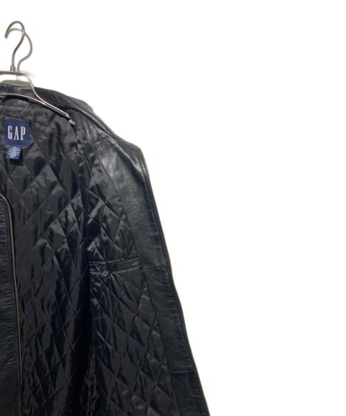 GAP（ギャップ）GAP (ギャップ) レザージャケット ブラック サイズ: XLの古着・服飾アイテム