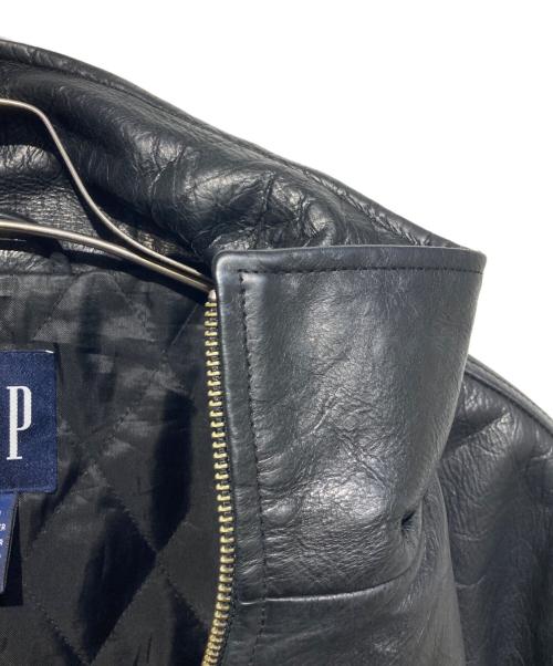 GAP（ギャップ）GAP (ギャップ) レザージャケット ブラック サイズ: XLの古着・服飾アイテム