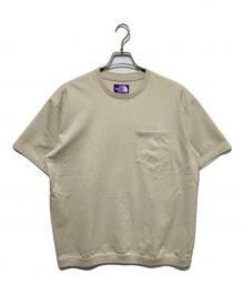 THE NORTHFACE PURPLELABEL（ザ・ノースフェイス パープルレーベル）の古着「High Bulky Pocket Tee」｜ベージュ