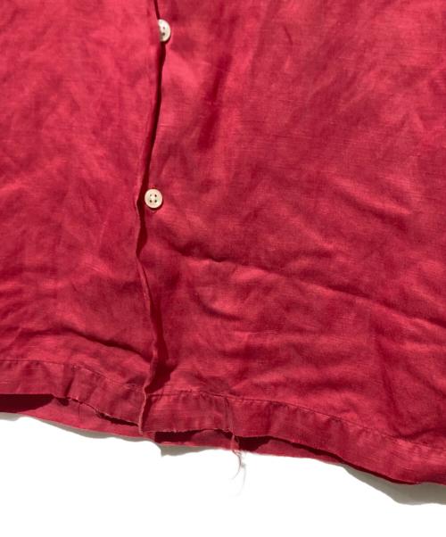 POLO RALPH LAUREN（ポロ・ラルフローレン）POLO RALPH LAUREN (ポロ・ラルフローレン) CALDWELL オープンカラーシャツ レッド サイズ:XLの古着・服飾アイテム