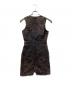 DIESEL (ディーゼル) ジップアップデニムワンピ－ス ブラック サイズ:ＸＳ：5000円