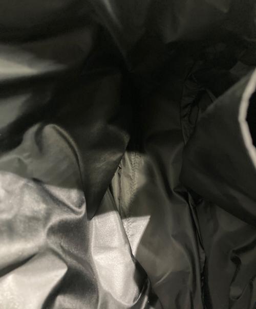BALENCIAGA（バレンシアガ）BALENCIAGA (バレンシアガ) ロゴ刺繍ウィールナイロンバックパック ブラック×ネイビーの古着・服飾アイテム