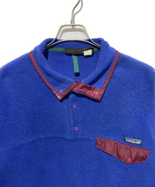 Patagonia（パタゴニア）Patagonia (パタゴニア) シンチラスナップT ブルー サイズ:Mの古着・服飾アイテム