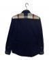 BLACK LABEL CRESTBRIDGE (ブラックレーベル クレストブリッジ) チェック切替シャツ ネイビー サイズ:M：8000円