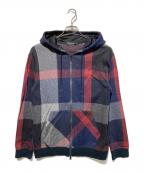 BLACK LABEL CRESTBRIDGEブラックレーベル クレストブリッジ）の古着「ジップパーカー」｜ネイビー