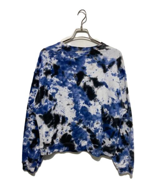 WELLDER（ウェルダー）WELLDER (ウェルダー) Basket Dyeing Crew Neck Sweat ブルー サイズ:3の古着・服飾アイテム