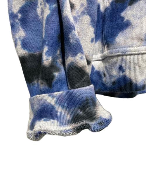 WELLDER（ウェルダー）WELLDER (ウェルダー) Basket Dyeing Crew Neck Sweat ブルー サイズ:3の古着・服飾アイテム