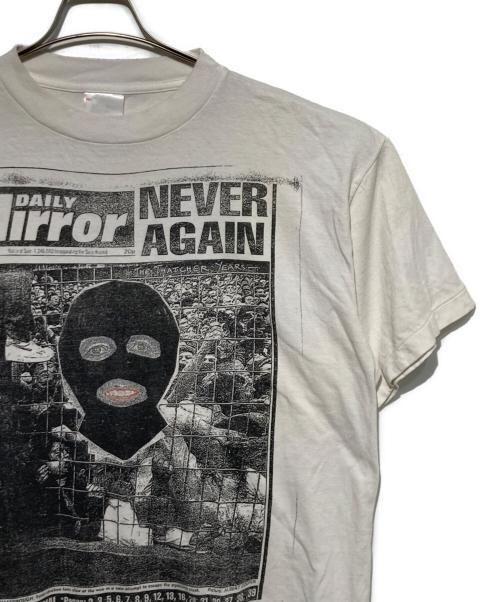 SAINT MICHAEL（セントマイケル）SAINT MICHAEL (セントマイケル) Jamie Reid (ジェイミー・リード) SS T-SHIRT MASK ホワイト サイズ:Mの古着・服飾アイテム