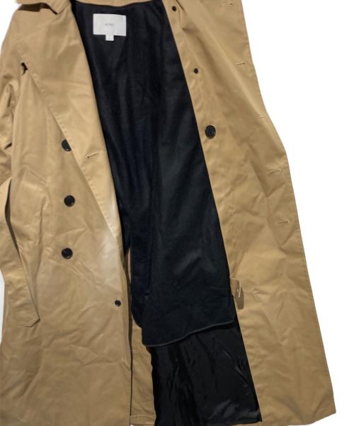 HYKE（ハイク）HYKE (ハイク) TRENCH COAT REGULAR FIT ベージュ サイズ:1の古着・服飾アイテム