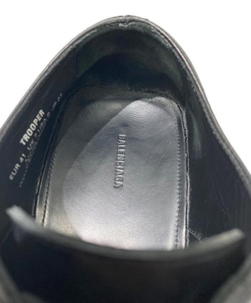 BALENCIAGA（バレンシアガ）BALENCIAGA (バレンシアガ) Trooper Derbey Shoes ブラック サイズ:41の古着・服飾アイテム