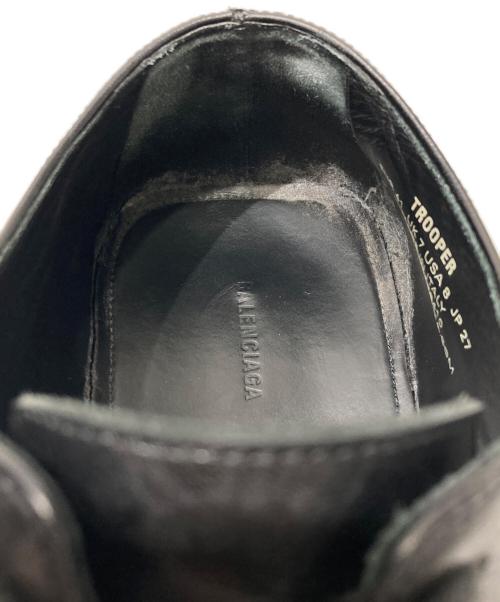 BALENCIAGA（バレンシアガ）BALENCIAGA (バレンシアガ) Trooper Derbey Shoes ブラック サイズ:41の古着・服飾アイテム