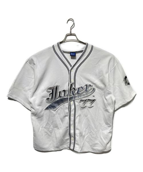 JOKER（ジョーカー）JOKER (ジョーカー) 90s ベースボールシャツ ホワイト サイズ:XXLの古着・服飾アイテム