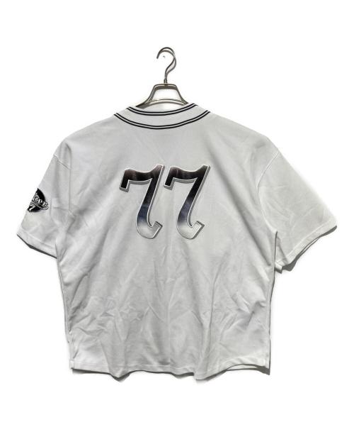 JOKER（ジョーカー）JOKER (ジョーカー) 90s ベースボールシャツ ホワイト サイズ:XXLの古着・服飾アイテム