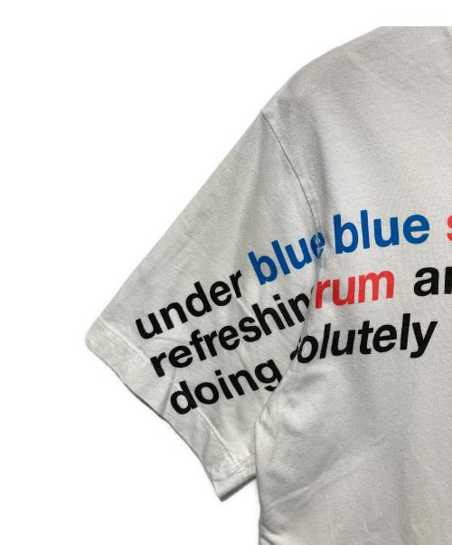 COMME des GARCONS SHIRT（コムデギャルソンシャツ）COMME des GARCONS SHIRT (コムデギャルソンシャツ) プリントTシャツ ホワイト サイズ:Ｍの古着・服飾アイテム