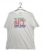 maison kitsuneメゾンキツネ）の古着「プリントTシャツ」｜ホワイト