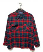 PENDLETONペンドルトン）の古着「ボードシャツ」｜レッド