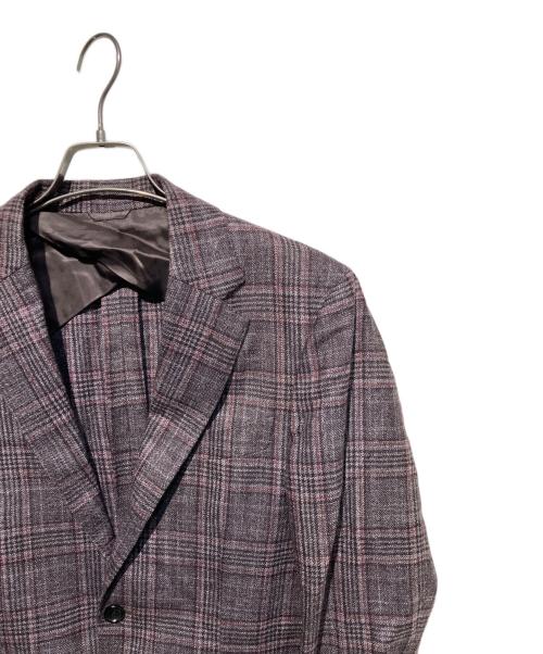 BARNEYS NEWYORK（バーニーズ・ニューヨーク）BARNEYS NEWYORK (バーニーズ・ニューヨーク) テーラードジャケット グレー サイズ:48の古着・服飾アイテム