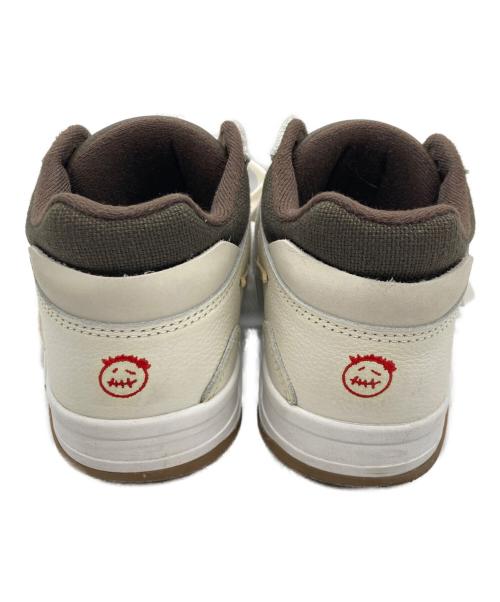 NIKE（ナイキ）NIKE (ナイキ) Travis Scott (トラヴィススコット) Jordan Jumpman Jack TR ホワイト×オリーブ サイズ:26cmの古着・服飾アイテム