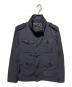 BURBERRY BLACK LABEL（バーバリーブラックレーベル）の古着「ナイロンミリタリージャケット」｜ネイビー