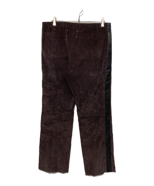 Maison Margiela（メゾンマルジェラ）Maison Margiela (メゾンマルジェラ) サイドラインコーデュロイパンツ ブラウン サイズ:50の古着・服飾アイテム