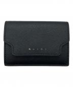MARNIマルニ）の古着「Tri Fold Wallet」｜ブラック