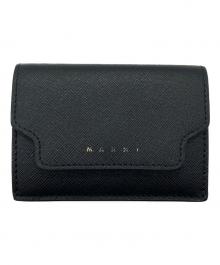 MARNI（マルニ）の古着「Tri Fold Wallet」｜ブラック