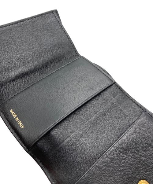 MARNI（マルニ）MARNI (マルニ) Tri Fold Wallet ブラックの古着・服飾アイテム