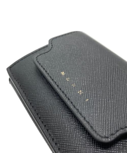 MARNI（マルニ）MARNI (マルニ) Tri Fold Wallet ブラックの古着・服飾アイテム