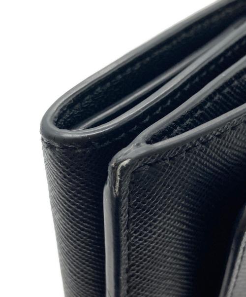 MARNI（マルニ）MARNI (マルニ) Tri Fold Wallet ブラックの古着・服飾アイテム