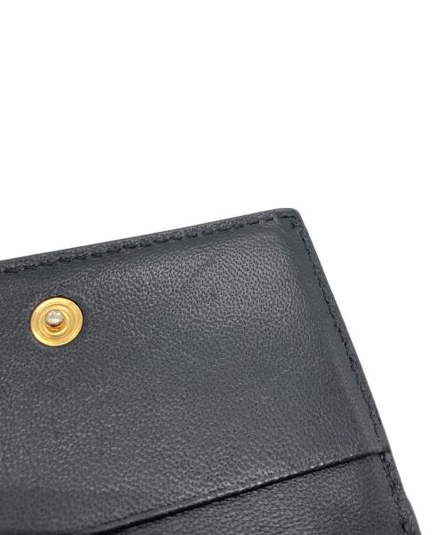 MARNI（マルニ）MARNI (マルニ) Tri Fold Wallet ブラックの古着・服飾アイテム